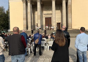 ’56-os megemlékezésén a háború és a migráció veszélyeire hívta fel a figyelmet a KDNP