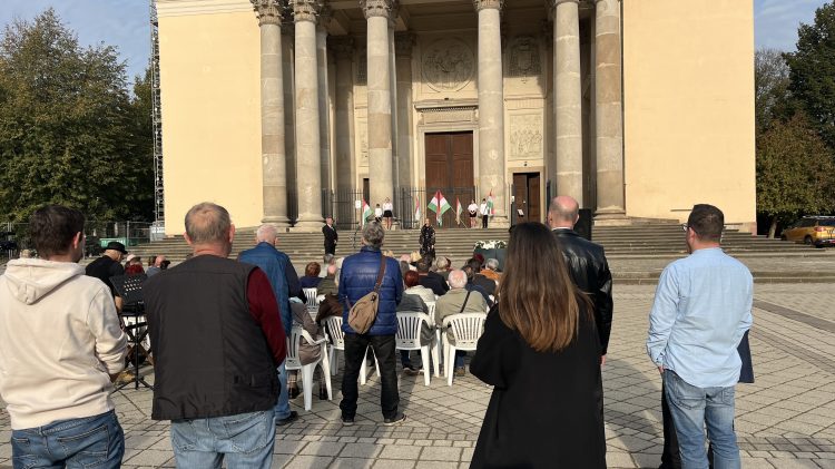 ’56-os megemlékezésén a háború és a migráció veszélyeire hívta fel a figyelmet a KDNP