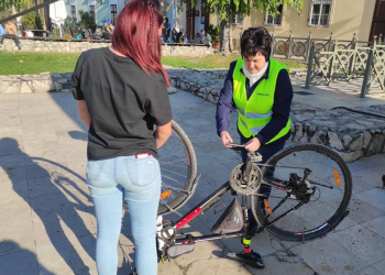 A BikeSafe rendszerbe regisztrálhatják kerékpárjaikat a bringások a főtéren