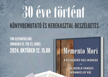 Kerekasztal beszélgetésen avatják a váci múmiák kiadványt szombaton