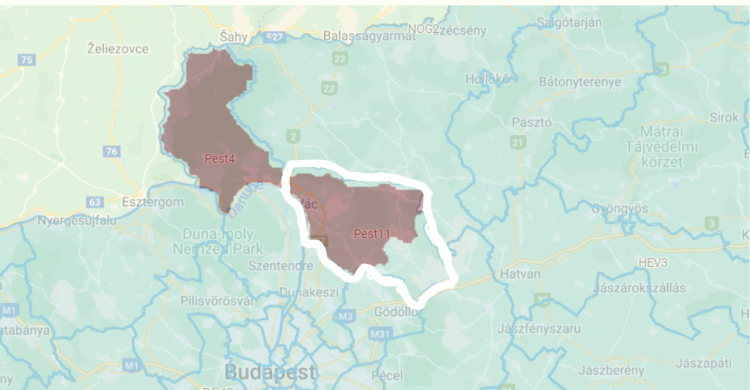 Szobot elvágják Váctól, Aszódot hozzácsatolják az új választókerületi terv szerint