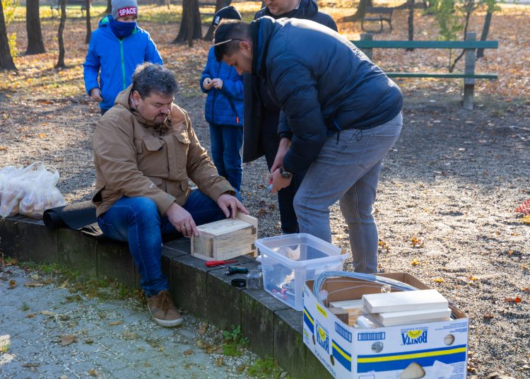 Galéria: több önkéntes is a Rózsakert csinosításán ügyködött