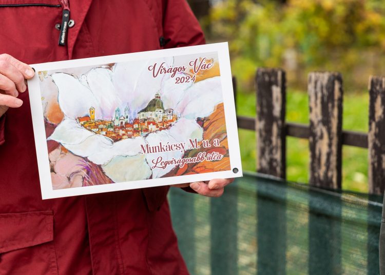 A Munkácsy lett Vác legvirágosabb utcája – galériával