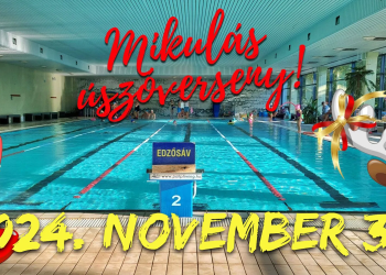 A hónap utolsó napján indul a Mikulás-úszás