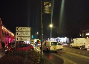 Elgázoltak egy kerékpárost a főúton (frissítve)