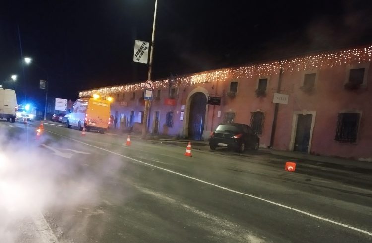 Elgázoltak egy kerékpárost a főúton (frissítve)