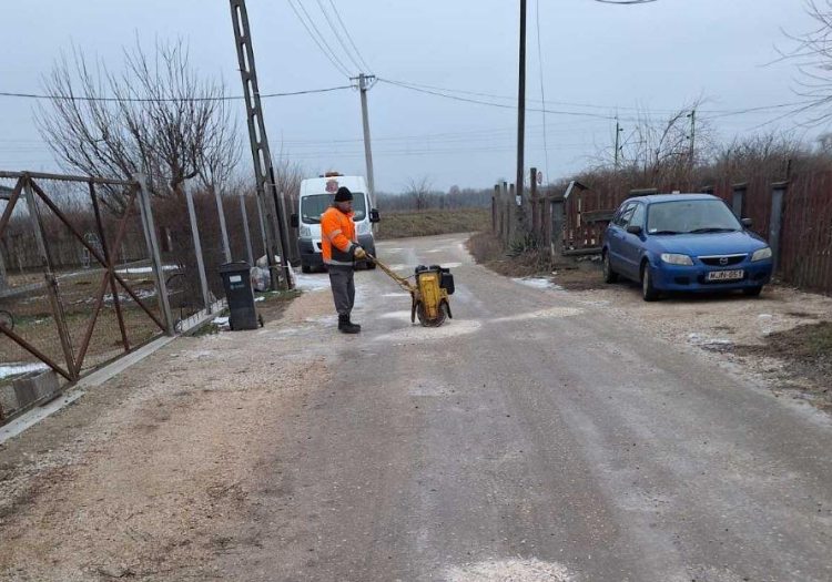 Máriaudvaron dolgozott a Városfejlesztő – képekkel