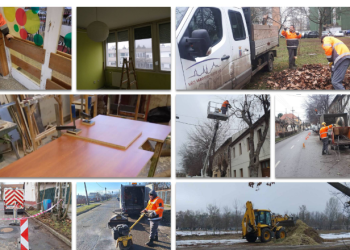 Árkot tisztított, fát vágott és utakat javított a Városfejlesztő