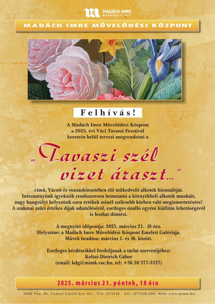 A Téli Tárlat után itt a Tavaszi szél – videó