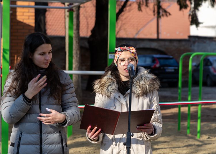 Új edzőparkot avattak a Cházár András EGYMI-ben – galéria és videó