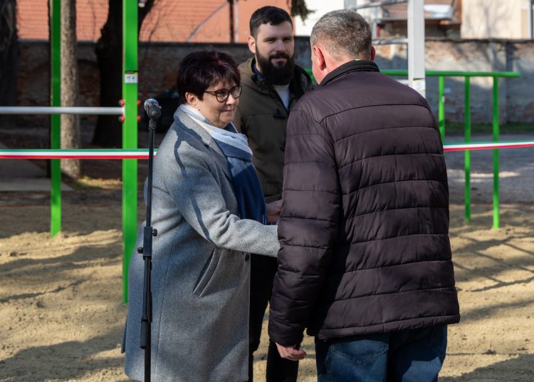 Új edzőparkot avattak a Cházár András EGYMI-ben – galéria és videó