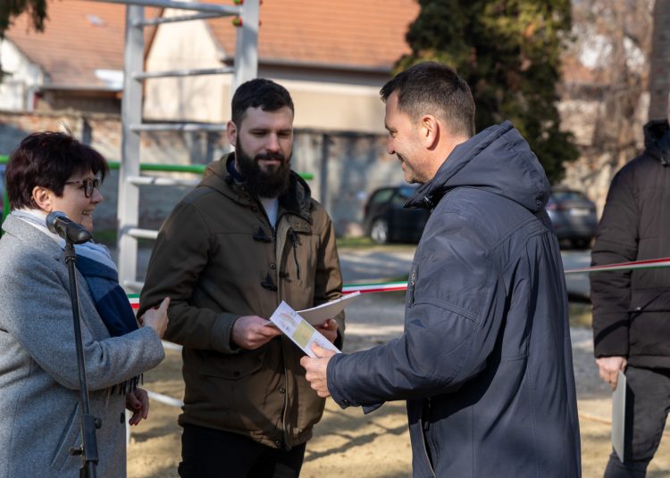 Új edzőparkot avattak a Cházár András EGYMI-ben – galéria és videó