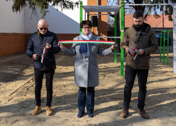 Új edzőparkot avattak a Cházár András EGYMI-ben – galéria és videó