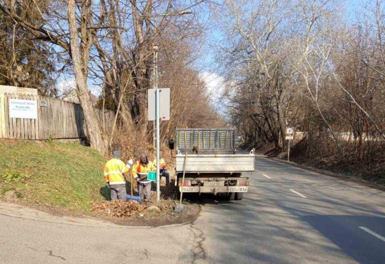 A Kosdi úton dolgozott a Városfejlesztő – képekkel
