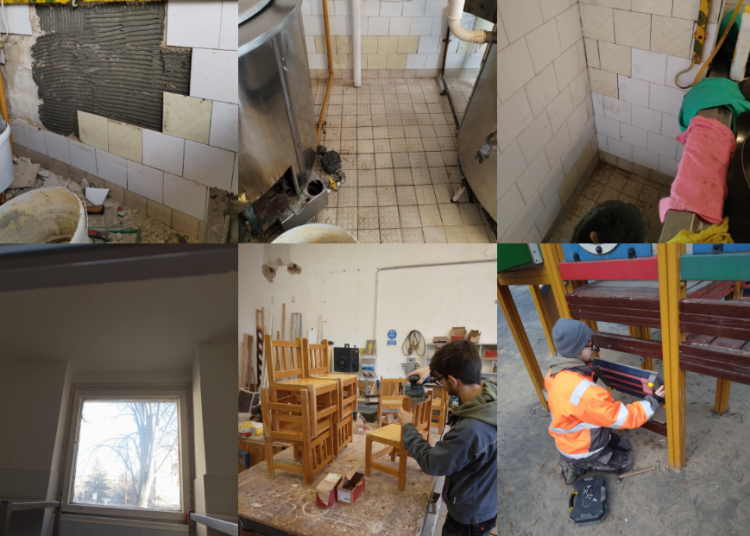 Kátyúzott, ágat darált és árkot tisztított a Városfejlesztő – képekkel