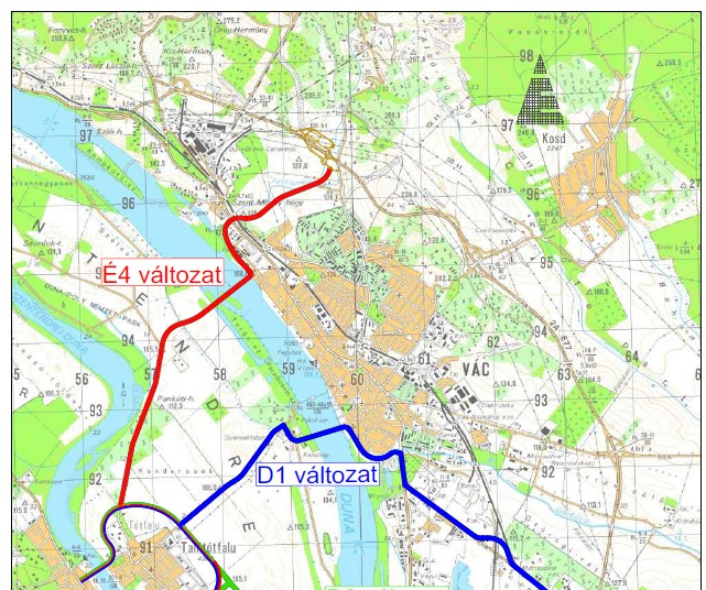 A Boronkay és a Vártemplom melletti hídra is beadták a létesítési kérelmet – képekkel