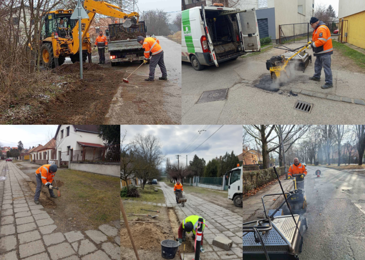 Burkolatot javított, gallyazott és lakást újított fel a Váci Városfejlesztő – képekkel