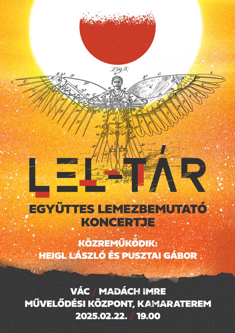 Lemezbemutatót tart jövő szombaton a váci Lel-Tár együttes