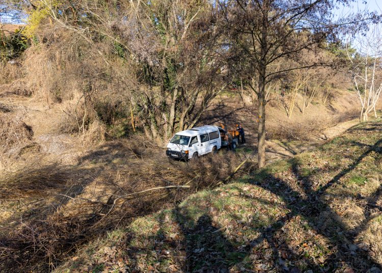 A deákvári záportározó tisztítását végzi a Városfejlesztő – galéria és videó