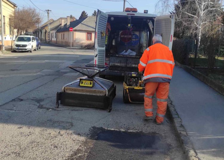 A Váci Városfejlesztő Kft. 2025.03.03. – 2025.03.09. között végzett munkái