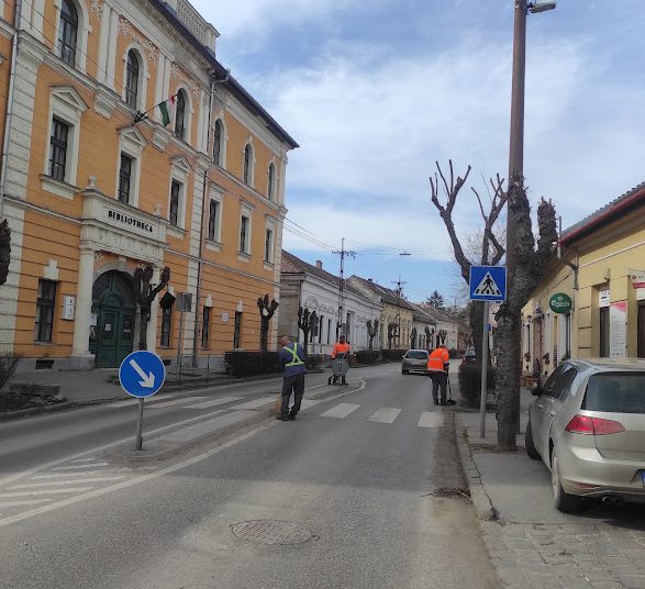 A Váci Városfejlesztő Kft. 2025.03.03. – 2025.03.09. között végzett munkái