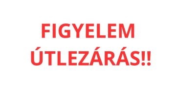 Ideiglenes útzár robbantás miatt