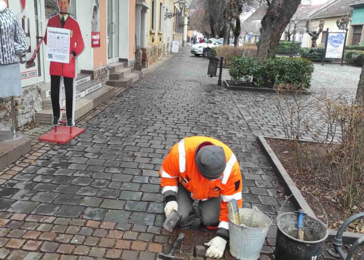 A Váci Városfejlesztő Kft. 2025.02.24. – 2025.03.02. közötti munkái