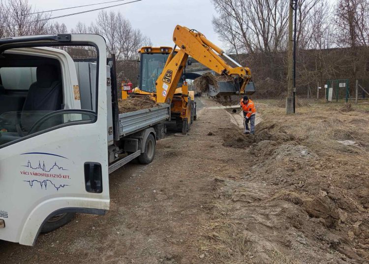 A Váci Városfejlesztő Kft. 2025.02.24. – 2025.03.02. közötti munkái