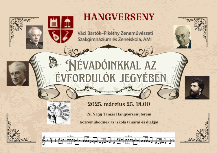 Névadós koncert a zeneiskolában
