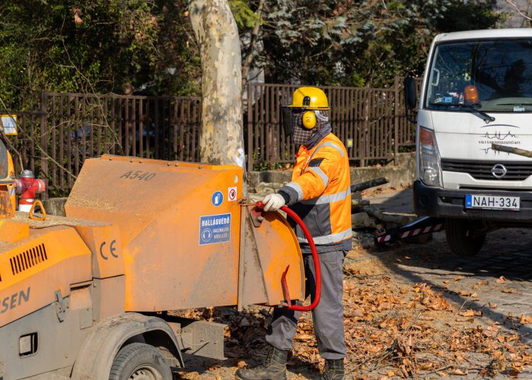 A Váci Városfejlesztő Kft. 2025.03.03. – 2025.03.09. között végzett munkái