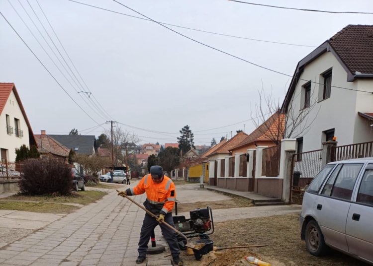 A Váci Városfejlesztő Kft. 2025.03.03. – 2025.03.09. között végzett munkái