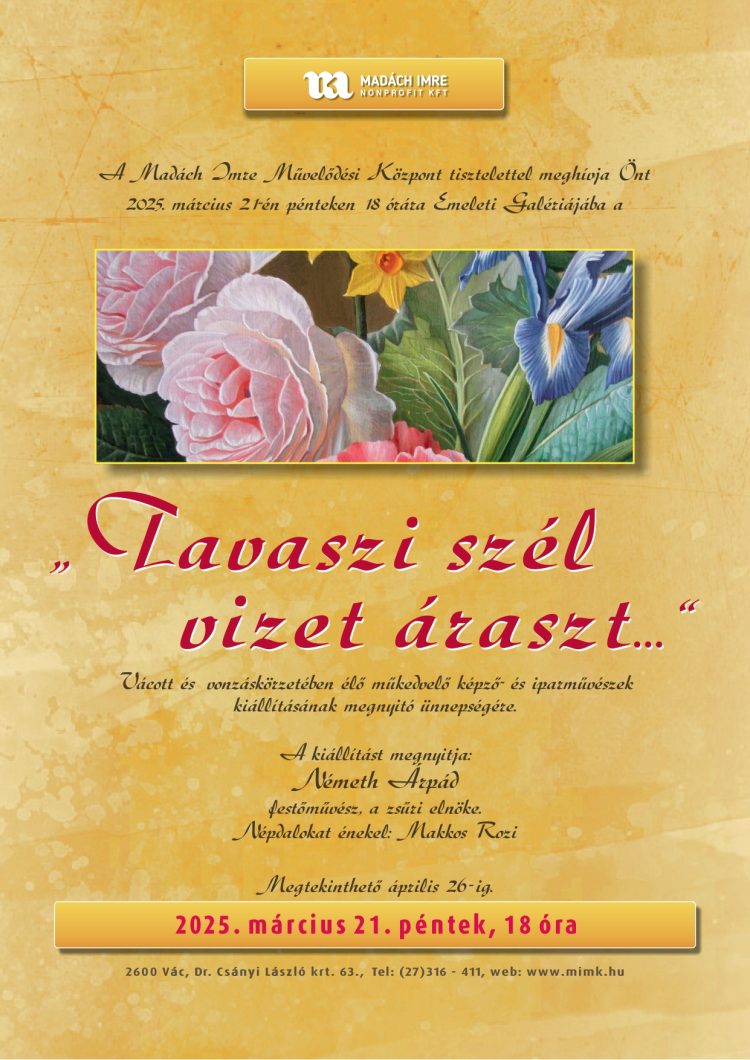 Tavaszi szél vizet áraszt