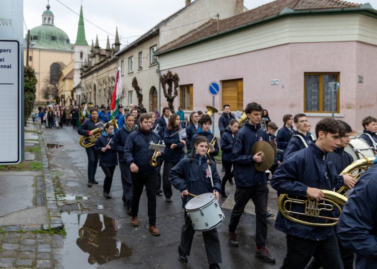 Így zajlott a városi ünnepség március 15-én-fotógaléria