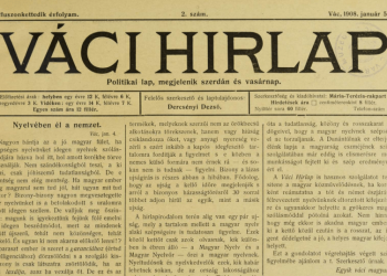 Több ezer oldal várostörténeti anyag kutatható a Váci Katona Lajos Könyvár honlapján