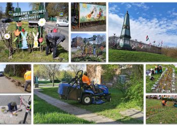 A Váci Városfejlesztő Kft. 2025.04.07. – 2025.04.13. közötti munkái – fotógalériával