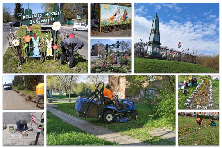 A Váci Városfejlesztő Kft. 2025.04.07. – 2025.04.13. közötti munkái – fotógalériával