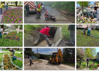 A Váci Városfejlesztő Kft. 2025.04.21. – 2025.04.27. közötti munkái – fotógaléria