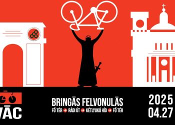 Vasárnap bringás felvonulás lesz Vácon