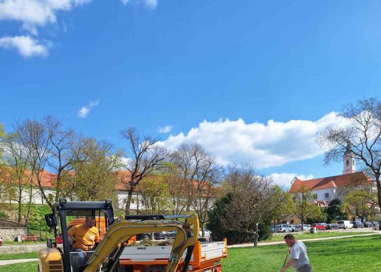 A Váci Városfejlesztő Kft. 2025.03.31. – 2025.04.06. közötti munkái – fotókkal