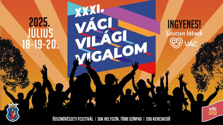 Sok meglepetéssel újra Váci Világi Vigalom! Készüljetek! Hamarosan jövünk a részletekkel.