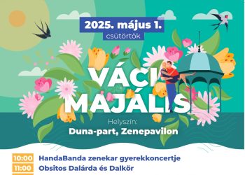 Majális Vácon!