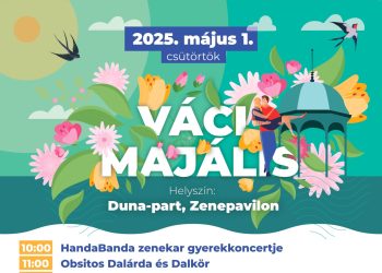 Majális a Duna-parton