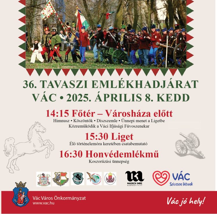 Tavaszi emlékhadjárat-Vác