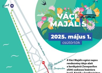 Figyelem! Kerékpárút lezárás a majális ideje alatt