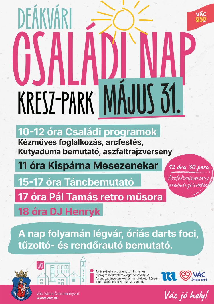 Deákvári Családi Nap a KRESZ parkban