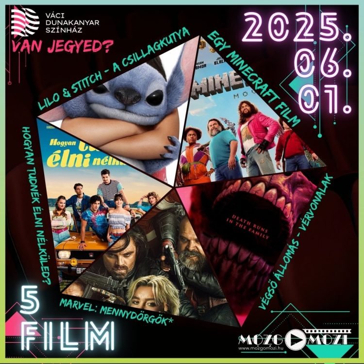 Vasárnap újra mozgó mozi a színházban