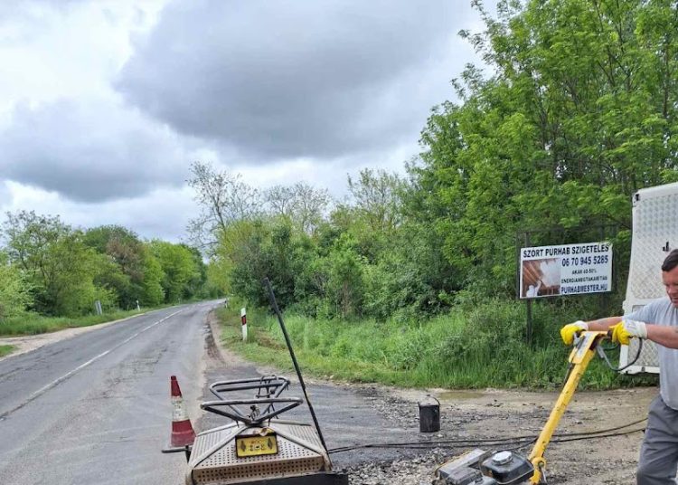 A Váci Városfejlesztő Kft. 2025.05.05. – 2025.05.11. közötti munkái – fotókkal