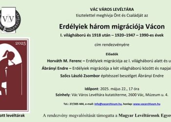Erdélyiek három migrációja Vácon