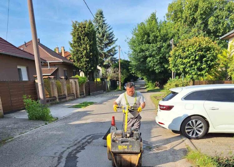 A Váci Városfejlesztő Kft. 2025.06.02. – 2025.06.08. közötti munkái