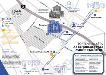 Történelmi séta az elhurcolt váci zsidók emlékére